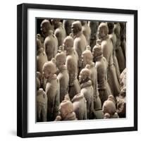 China 10MKm2 Collection - Army of Terracotta Warriors - Shaanxi Province-Philippe Hugonnard-Framed Photographic Print