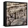 China 10MKm2 Collection - Army of Terracotta Warriors - Shaanxi Province-Philippe Hugonnard-Framed Stretched Canvas