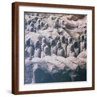 China 10MKm2 Collection - Army of Terracotta Warriors - Shaanxi Province-Philippe Hugonnard-Framed Photographic Print