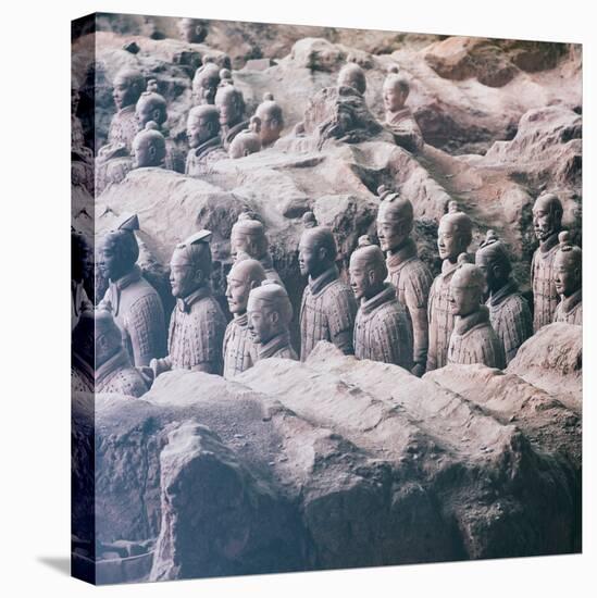 China 10MKm2 Collection - Army of Terracotta Warriors - Shaanxi Province-Philippe Hugonnard-Stretched Canvas