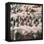 China 10MKm2 Collection - Army of Terracotta Warriors - Shaanxi Province-Philippe Hugonnard-Framed Stretched Canvas