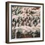 China 10MKm2 Collection - Army of Terracotta Warriors - Shaanxi Province-Philippe Hugonnard-Framed Photographic Print