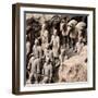 China 10MKm2 Collection - Army of Terracotta Warriors - Shaanxi Province-Philippe Hugonnard-Framed Premium Photographic Print