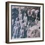 China 10MKm2 Collection - Army of Terracotta Warriors - Shaanxi Province-Philippe Hugonnard-Framed Photographic Print