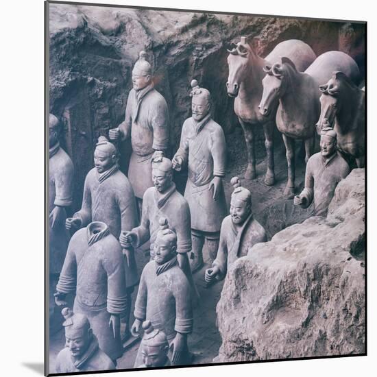 China 10MKm2 Collection - Army of Terracotta Warriors - Shaanxi Province-Philippe Hugonnard-Mounted Photographic Print