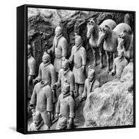 China 10MKm2 Collection - Army of Terracotta Warriors - Shaanxi Province-Philippe Hugonnard-Framed Stretched Canvas