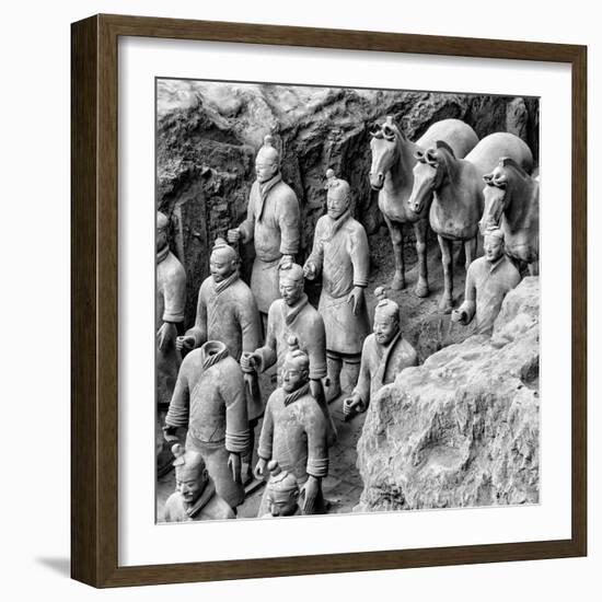 China 10MKm2 Collection - Army of Terracotta Warriors - Shaanxi Province-Philippe Hugonnard-Framed Photographic Print