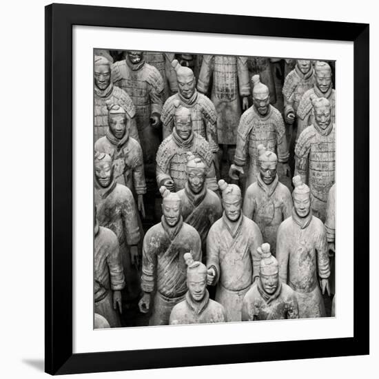 China 10MKm2 Collection - Army of Terracotta Warriors - Shaanxi Province-Philippe Hugonnard-Framed Photographic Print