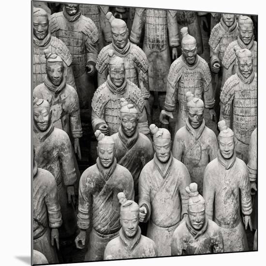 China 10MKm2 Collection - Army of Terracotta Warriors - Shaanxi Province-Philippe Hugonnard-Mounted Photographic Print