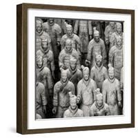 China 10MKm2 Collection - Army of Terracotta Warriors - Shaanxi Province-Philippe Hugonnard-Framed Photographic Print