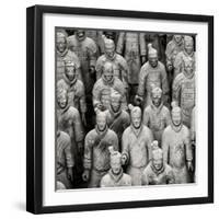 China 10MKm2 Collection - Army of Terracotta Warriors - Shaanxi Province-Philippe Hugonnard-Framed Photographic Print