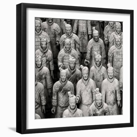 China 10MKm2 Collection - Army of Terracotta Warriors - Shaanxi Province-Philippe Hugonnard-Framed Photographic Print