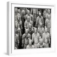 China 10MKm2 Collection - Army of Terracotta Warriors - Shaanxi Province-Philippe Hugonnard-Framed Photographic Print