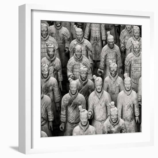 China 10MKm2 Collection - Army of Terracotta Warriors - Shaanxi Province-Philippe Hugonnard-Framed Photographic Print