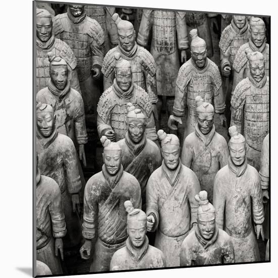 China 10MKm2 Collection - Army of Terracotta Warriors - Shaanxi Province-Philippe Hugonnard-Mounted Photographic Print