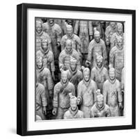 China 10MKm2 Collection - Army of Terracotta Warriors - Shaanxi Province-Philippe Hugonnard-Framed Photographic Print