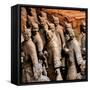 China 10MKm2 Collection - Army of Terracotta Warriors - Shaanxi Province-Philippe Hugonnard-Framed Stretched Canvas