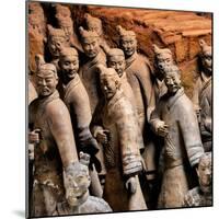 China 10MKm2 Collection - Army of Terracotta Warriors - Shaanxi Province-Philippe Hugonnard-Mounted Photographic Print