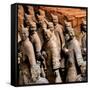 China 10MKm2 Collection - Army of Terracotta Warriors - Shaanxi Province-Philippe Hugonnard-Framed Stretched Canvas