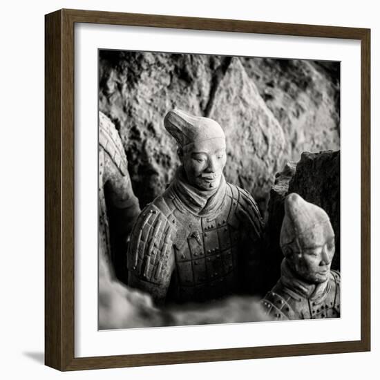 China 10MKm2 Collection - Army of Terracotta Warriors - Shaanxi Province-Philippe Hugonnard-Framed Photographic Print