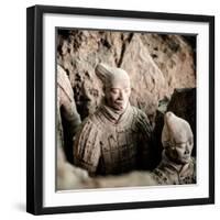 China 10MKm2 Collection - Army of Terracotta Warriors - Shaanxi Province-Philippe Hugonnard-Framed Photographic Print