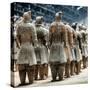 China 10MKm2 Collection - Army of Terracotta Warriors - Shaanxi Province-Philippe Hugonnard-Stretched Canvas