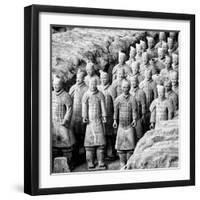 China 10MKm2 Collection - Army of Terracotta Warriors - Shaanxi Province-Philippe Hugonnard-Framed Photographic Print