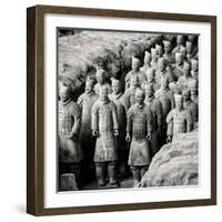 China 10MKm2 Collection - Army of Terracotta Warriors - Shaanxi Province-Philippe Hugonnard-Framed Photographic Print