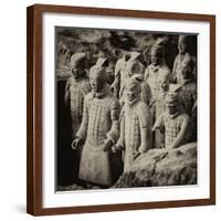 China 10MKm2 Collection - Army of Terracotta Warriors - Shaanxi Province-Philippe Hugonnard-Framed Photographic Print