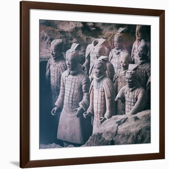 China 10MKm2 Collection - Army of Terracotta Warriors - Shaanxi Province-Philippe Hugonnard-Framed Photographic Print