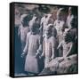 China 10MKm2 Collection - Army of Terracotta Warriors - Shaanxi Province-Philippe Hugonnard-Framed Stretched Canvas