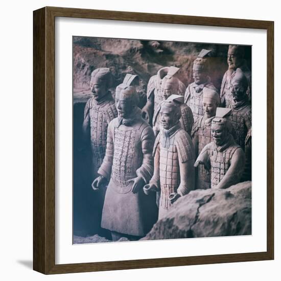 China 10MKm2 Collection - Army of Terracotta Warriors - Shaanxi Province-Philippe Hugonnard-Framed Photographic Print