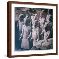 China 10MKm2 Collection - Army of Terracotta Warriors - Shaanxi Province-Philippe Hugonnard-Framed Photographic Print