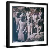 China 10MKm2 Collection - Army of Terracotta Warriors - Shaanxi Province-Philippe Hugonnard-Framed Photographic Print