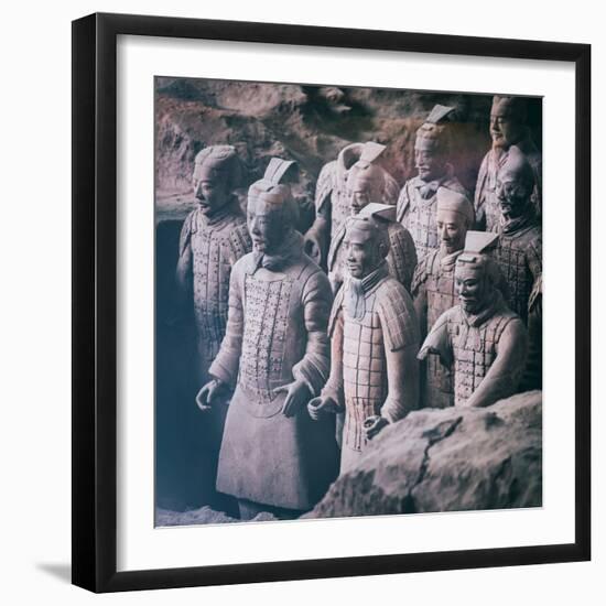 China 10MKm2 Collection - Army of Terracotta Warriors - Shaanxi Province-Philippe Hugonnard-Framed Photographic Print