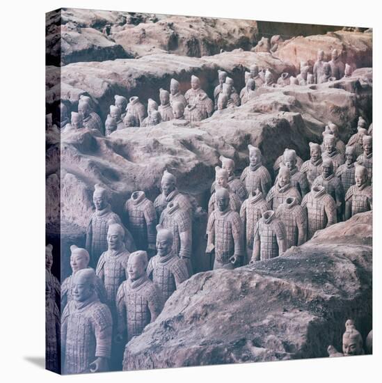 China 10MKm2 Collection - Army of Terracotta Warriors - Shaanxi Province-Philippe Hugonnard-Stretched Canvas