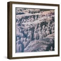 China 10MKm2 Collection - Army of Terracotta Warriors - Shaanxi Province-Philippe Hugonnard-Framed Photographic Print