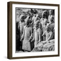 China 10MKm2 Collection - Army of Terracotta Warriors - Shaanxi Province-Philippe Hugonnard-Framed Photographic Print