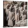 China 10MKm2 Collection - Army of Terracotta Warriors - Shaanxi Province-Philippe Hugonnard-Stretched Canvas