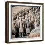 China 10MKm2 Collection - Army of Terracotta Warriors - Shaanxi Province-Philippe Hugonnard-Framed Premium Photographic Print