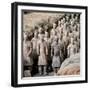 China 10MKm2 Collection - Army of Terracotta Warriors - Shaanxi Province-Philippe Hugonnard-Framed Premium Photographic Print