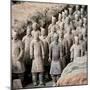 China 10MKm2 Collection - Army of Terracotta Warriors - Shaanxi Province-Philippe Hugonnard-Mounted Premium Photographic Print