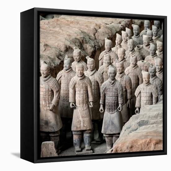 China 10MKm2 Collection - Army of Terracotta Warriors - Shaanxi Province-Philippe Hugonnard-Framed Stretched Canvas