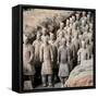 China 10MKm2 Collection - Army of Terracotta Warriors - Shaanxi Province-Philippe Hugonnard-Framed Stretched Canvas