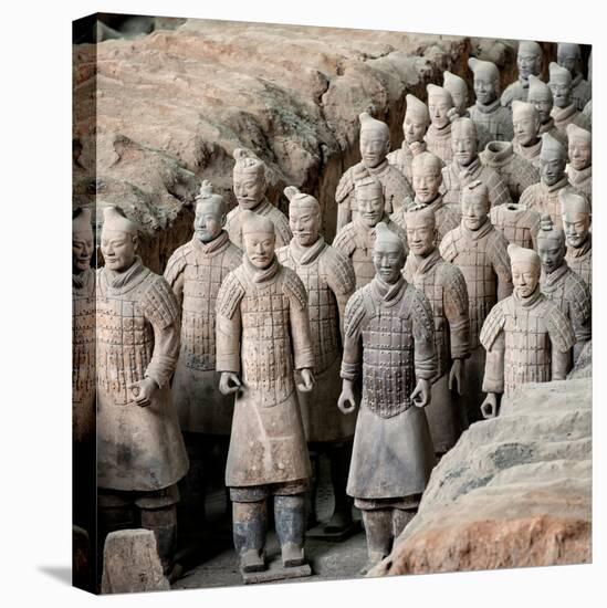 China 10MKm2 Collection - Army of Terracotta Warriors - Shaanxi Province-Philippe Hugonnard-Stretched Canvas