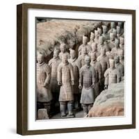 China 10MKm2 Collection - Army of Terracotta Warriors - Shaanxi Province-Philippe Hugonnard-Framed Photographic Print