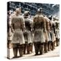 China 10MKm2 Collection - Army of Terracotta Warriors - Shaanxi Province-Philippe Hugonnard-Stretched Canvas