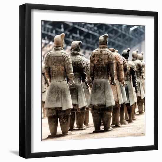 China 10MKm2 Collection - Army of Terracotta Warriors - Shaanxi Province-Philippe Hugonnard-Framed Photographic Print