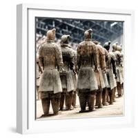 China 10MKm2 Collection - Army of Terracotta Warriors - Shaanxi Province-Philippe Hugonnard-Framed Photographic Print