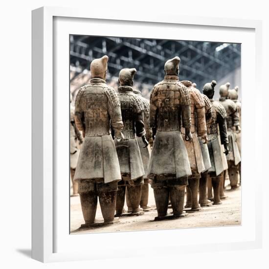 China 10MKm2 Collection - Army of Terracotta Warriors - Shaanxi Province-Philippe Hugonnard-Framed Photographic Print